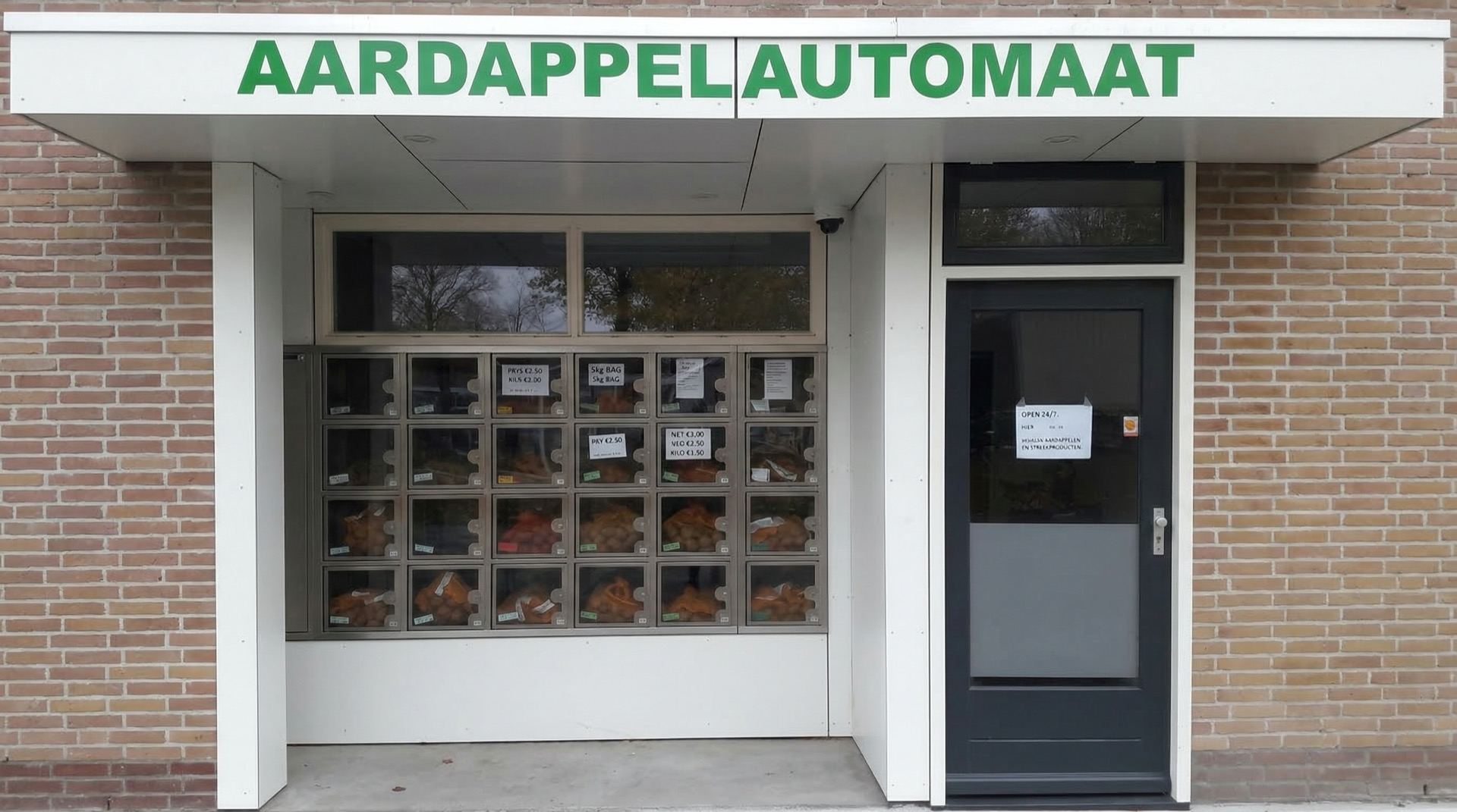 Hof Balkbrug – aardappelautomaat